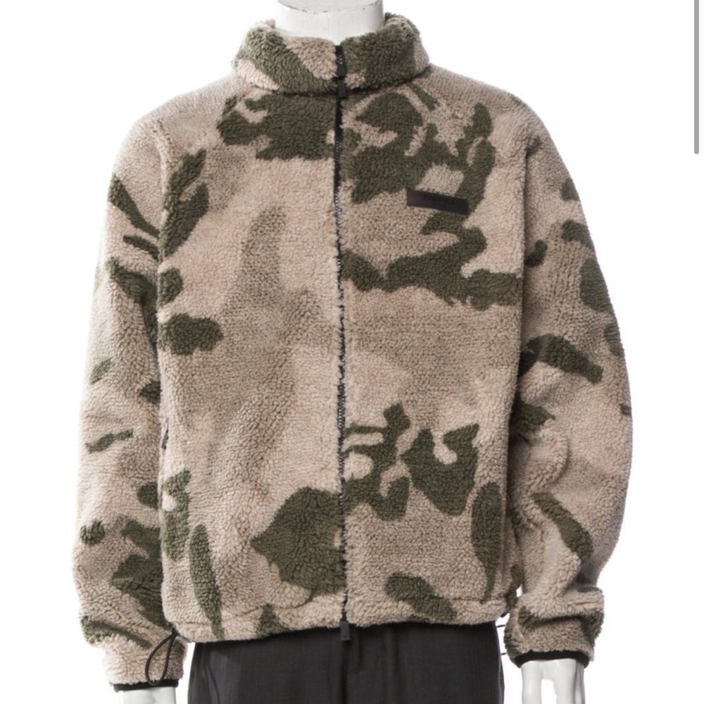 Essentials fear of god zip fleece